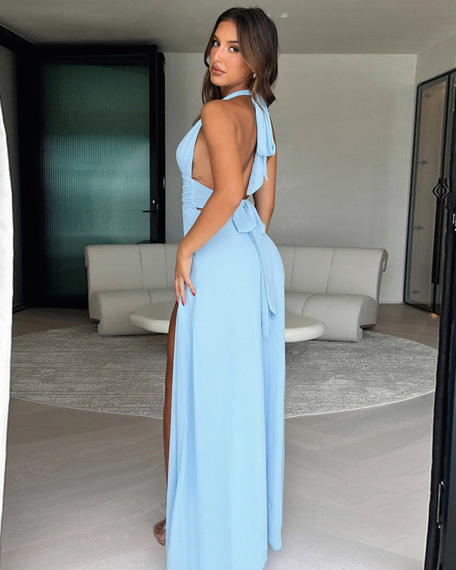 Open Rug Maxi-jurk: Elegant & Zomers AtelierDress