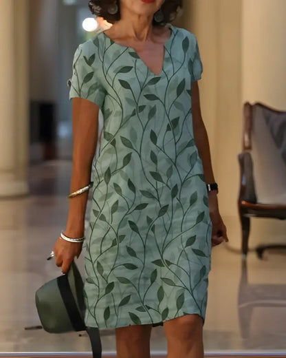 Elsje™ | Elegante Zomerjurk met Buikbedekking AtelierDress