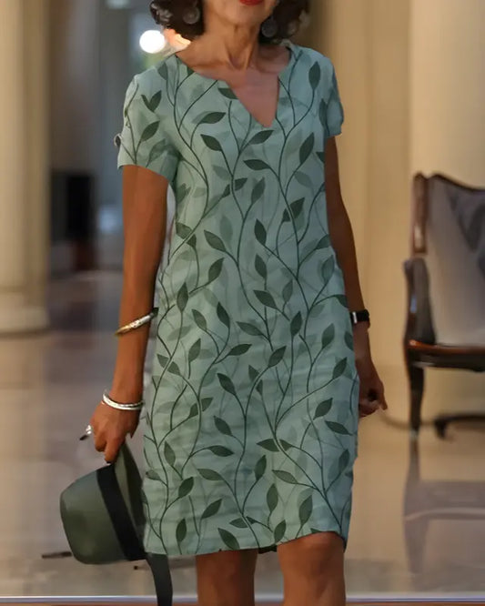 Elsje™ | Elegante Zomerjurk met Buikbedekking AtelierDress