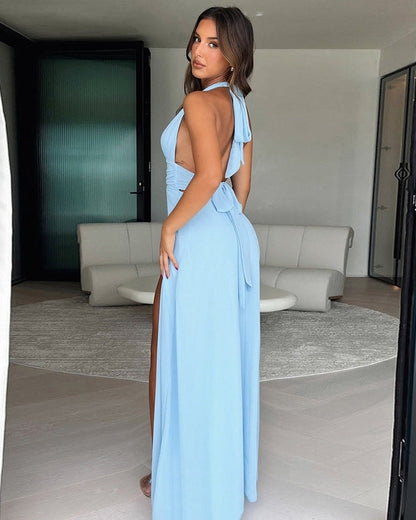 Open Rug Maxi-jurk: Elegant & Zomers AtelierDress