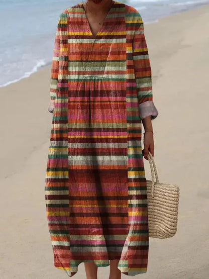Vrolijke Print Jurk: Losvallend & Comfortabel AtelierDress