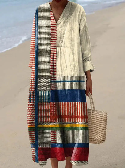 Vrolijke Print Jurk: Losvallend & Comfortabel AtelierDress